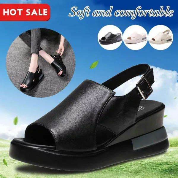 WOMEN‘S SUMMER COMFORTABLE LEATHER SANDALS