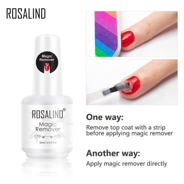 💖Summer Hot Sale 50% Off ⚡ROSALIND Nail Gel Polish Magic Remover