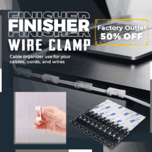 Finisher Wire Clamp, Transparent(Black Friday promotion 50% OFF)