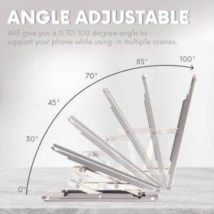 ULTRA-THIN STICK-ON ADJUSTABLE PHONE STAND