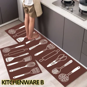 💘Buy One Get One Free🎁Kitchen Printed Non-Slip Carpet