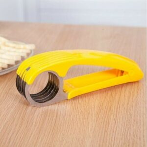 Banana Slicer—Handy Kids Chopper For Vegetable Cucumber Hotdog Fruit