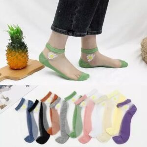 🔥Mother's Day Special🔥🔥Translucent Daisy Socks