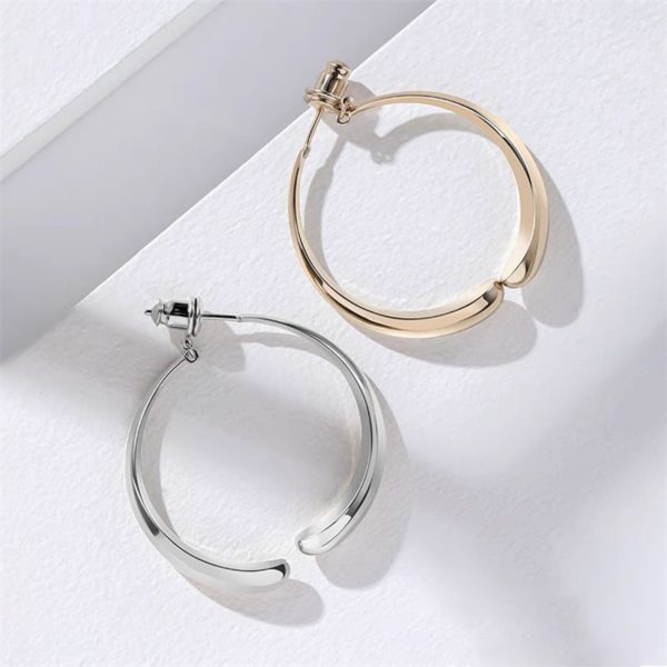 (Summer Flash Sale- 50% OFF) Simple Curved Earrings