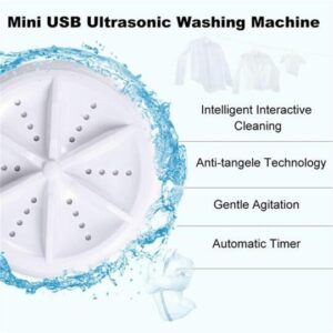 ⏰40%OFF🔥-Portable ultrasonic washing machine [Make Housework Easier]✨