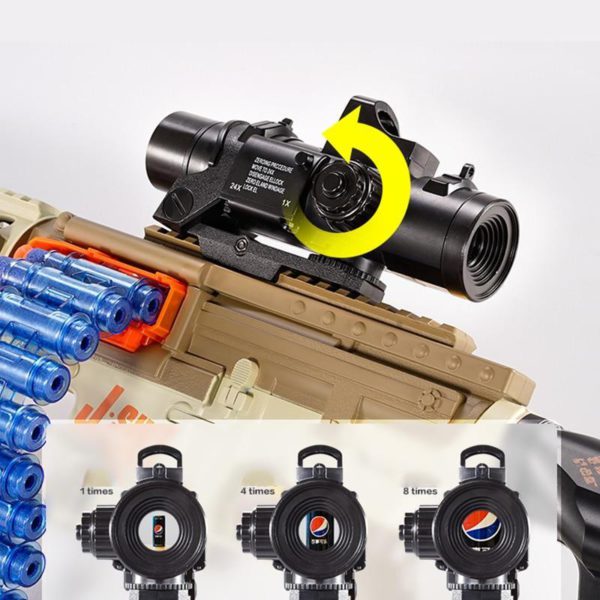 M416 M2 Gun Toy Electric Soft Hole Bullet Fun Kids Game Birthday Gift - M416