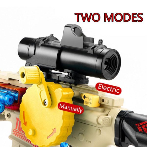 M416 M2 Gun Toy Electric Soft Hole Bullet Fun Kids Game Birthday Gift - M416