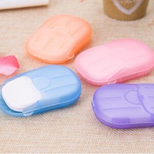 (Summer Flash Sale- 50% OFF) Portable Soluble Soap Paper - Buy 5 Get 3 Free