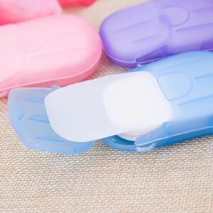 (Summer Flash Sale- 50% OFF) Portable Soluble Soap Paper - Buy 5 Get 3 Free