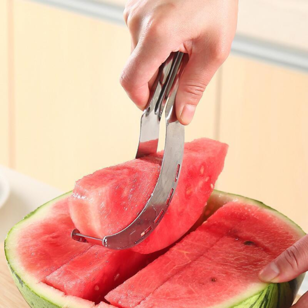 💥Early Summer Hot Sale 50% OFF💥 Stainless Steel Watermelon Slicer & BUY 2 GET 2 FREE