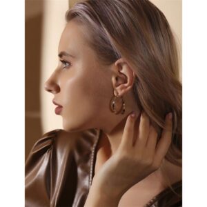 (Summer Flash Sale- 50% OFF) Simple Curved Earrings