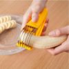 Banana Slicer—Handy Kids Chopper For Vegetable Cucumber Hotdog Fruit