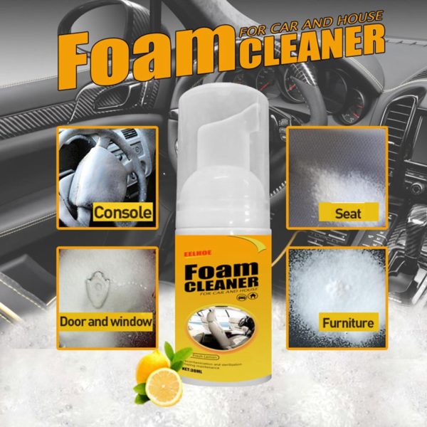 🔥Clearance Big Sale - Multi Purpose Foam Cleaner【BUY 3 GET 2 FREE(WASH 1 CAR) 】🚙