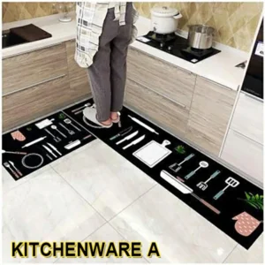 💘Buy One Get One Free🎁Kitchen Printed Non-Slip Carpet