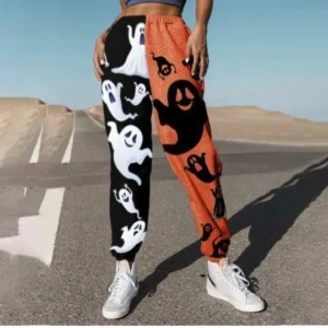 HALLOWEEN DEVIL GRAFFITI GUARD PANTS