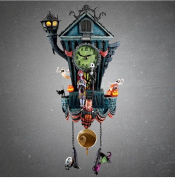 Disney Tim Burton 'The Nightmare Before Christmas' Wall Clock