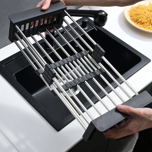 Mobile drain basket