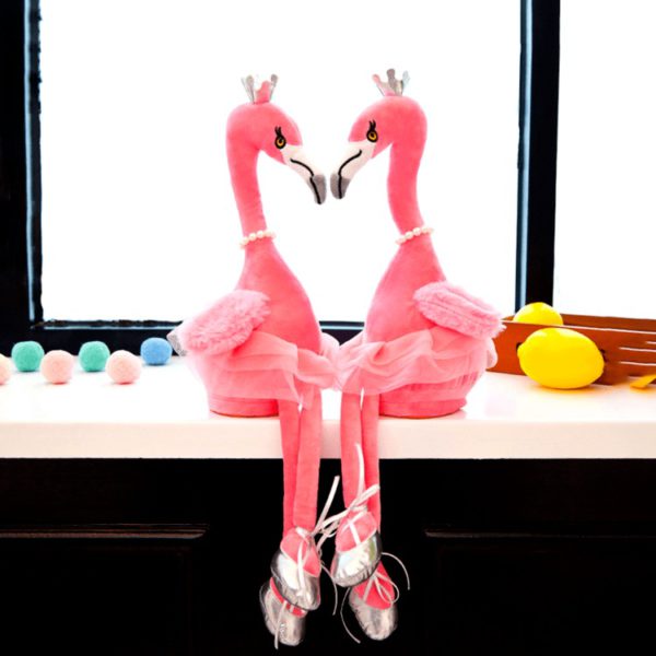 (❤️WOMEN'S DAY FLASH SALE - 50% OFF) 2021 NEW ELEGANT BALLET STYLE SINGING FLAMINGO PLUSH TOY