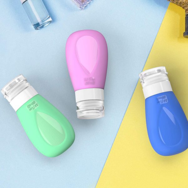 Summer Hot Sale 50% OFF - 3 oz Food Grade Silicone Travel Bottles(Buy 5 Save $5)