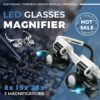 🎅New Year limited time offer🎄LED Glasses Magnifier 8x 15x 23x