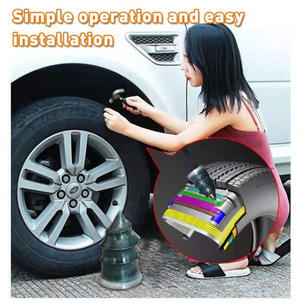 (Summer Flash Sale- 50% OFF) Self-Service Tire Repair Rubber Nail