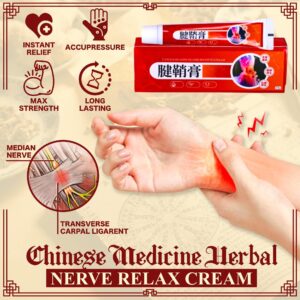 Chinese Medicine Herbal Nerve Relax Cream