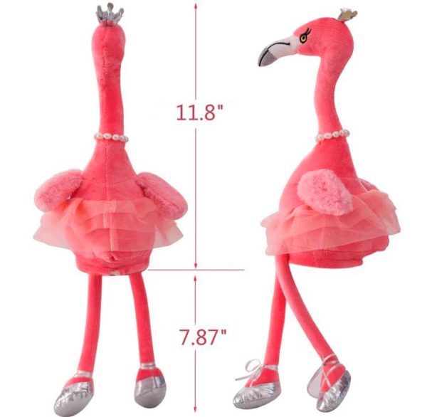 (❤️WOMEN'S DAY FLASH SALE - 50% OFF) 2021 NEW ELEGANT BALLET STYLE SINGING FLAMINGO PLUSH TOY