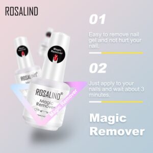 💖Summer Hot Sale 50% Off ⚡ROSALIND Nail Gel Polish Magic Remover