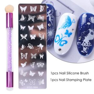 (Summer Hot Sale-50% OFF) Silicone French Nail Art Stamp