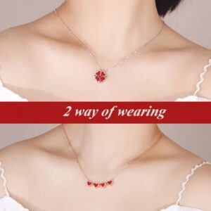 (Mother's Day Pre-Sale- 50% OFF) 2-In-1 Necklace & Rose Box-Buy 2 Get Extra 10%OFF