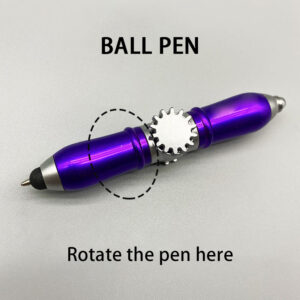 (SUMMER HOT SALE - SAVE 50% OFF) Multifunctional LED Gyro Rotating Pen - BUY 4 GET 2 FREE