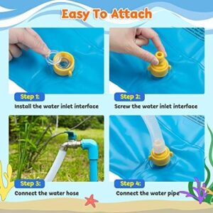 (SPRING PRE PROMOTION - SAVE 50% OFF) Splash Play Mat for 1-12 Years Old -Easy To Attach