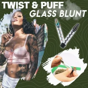 Twist & Puff Glass Blunt