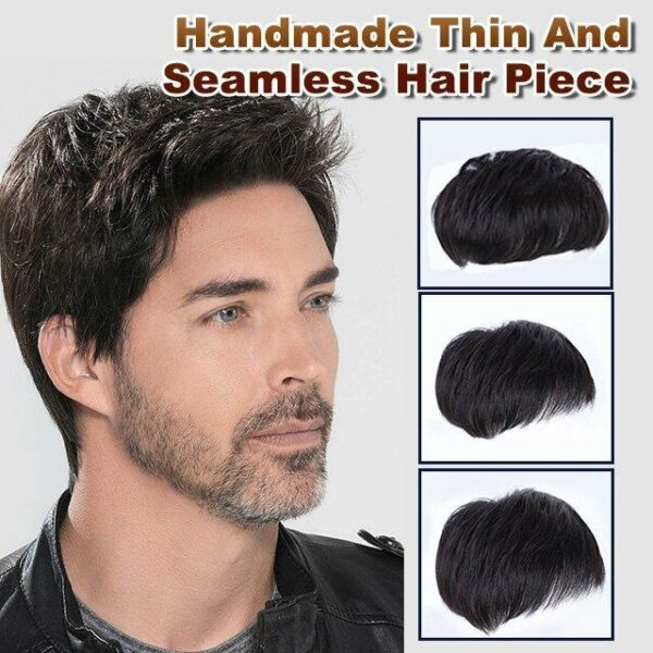 Handicrafted Bhutan black male wig