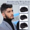 Handicrafted Bhutan black male wig