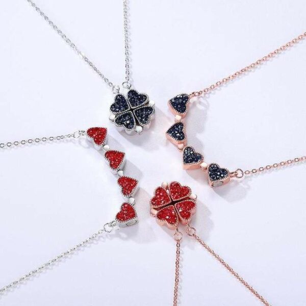 (🔥HOT SALE NOW--50%OFF)Four leaf clover necklace🔥Buy 1 Get 1 Free