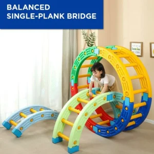 BALANCED SINGLE-PLANK BRIDGE