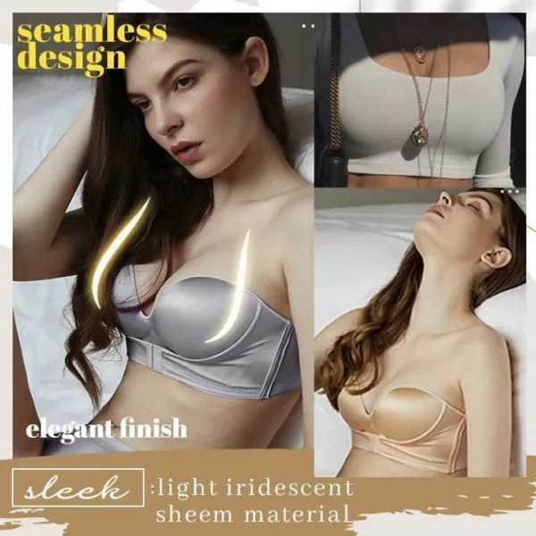 Invisible strapless non-slip sexy no steel ring tube top🎉