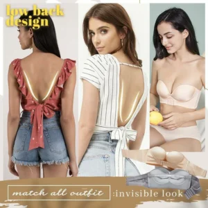 Invisible strapless non-slip sexy no steel ring tube top🎉