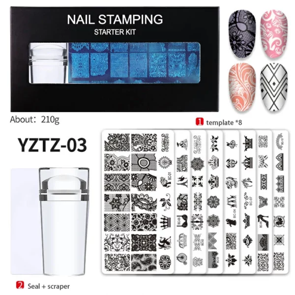 Early Christmas Hot Sale 50% OFF - Silicone Nail Art Stamper(BUY 2 GET 10% OFF NOW)