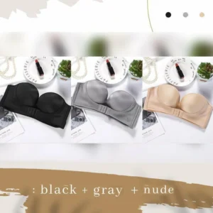 Invisible strapless non-slip sexy no steel ring tube top🎉