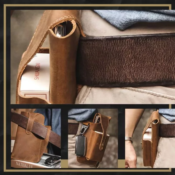 RETRO BELT WAIST MEN'S BAG