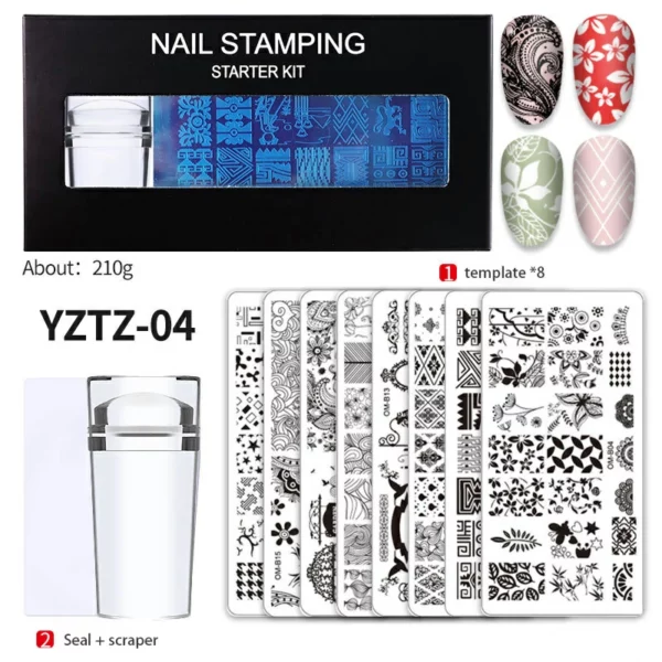 Early Christmas Hot Sale 50% OFF - Silicone Nail Art Stamper(BUY 2 GET 10% OFF NOW)