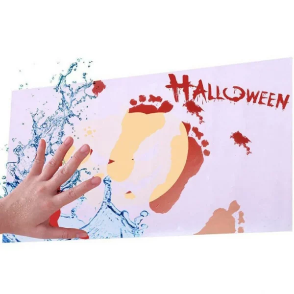 🎁Early Halloween Promotion-🎃Halloween Bloody Color Changing Bath Mat!!!