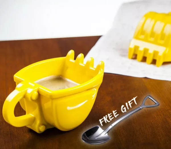 (New product 2021-50% OFF ) Excavator Bucket Coffee Mug