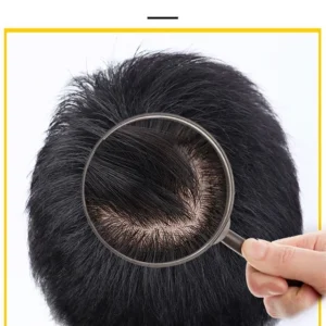 Handicrafted Bhutan black male wig