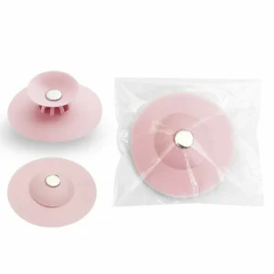 Push type waterproof silicone floor drain