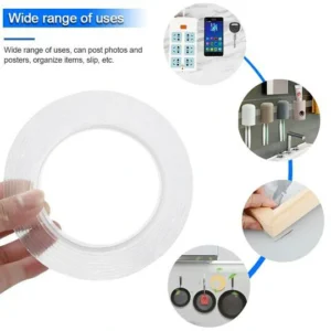 (Hot Sale 50% OFF) Multifunctional Nano Magic Double-Sided Gel Tape - 3 meter