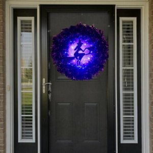 💥Halloween Sale - 50%OFF NOW💥🎃LED Halloween Wreath🎃