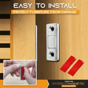 Early Christmas Hot Sale 50% OFF - Ultra-thin Invisible Magnetic Door Stoppers(👍BUY3 GET 1 FREE NOW)